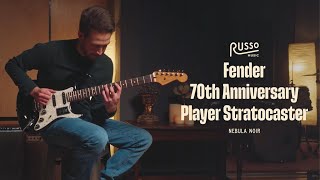 Fender 70th Anniversary Player Stratocaster in Nebula Noir [upl. by Ielerol]