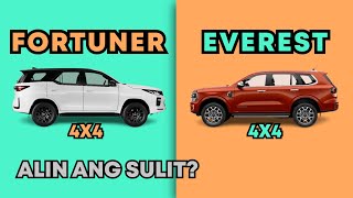 FORTUNER GRS 4X4 vs EVEREST TITANUM  4X4 [upl. by Morville534]