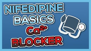 Nifedipine Adalat Nursing Drug Card Simplified  Pharmacology [upl. by Eelinnej944]