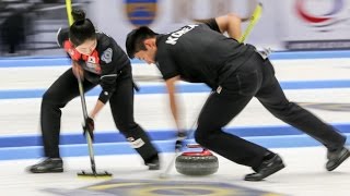 CURLING ENGTUR WCF World Mixed Doubles Chp 2016  Group C  HIGHLIGHTS [upl. by Pillihpnhoj]