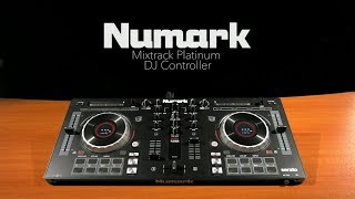 Numark Mixtrack Platinum DJ Controller  Gear4music [upl. by Padriac]