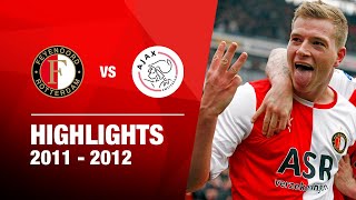 HATTRICK in Klassieker voor GUIDETTI  Highlights Feyenoord  Ajax  Eredivisie 20112012 [upl. by Vogel313]