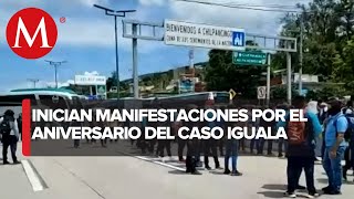 Normalistas bloquean autopista del sol Guerrero [upl. by Ynitsed]