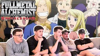 THE ENDFullmetal Alchemist Brotherhood Episodes 5964  ReactionReview [upl. by Hairehcaz742]