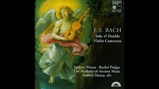 Johann Sebastian Bach Concerto for two violins BWV 1043 Manze Podger [upl. by Mackler]