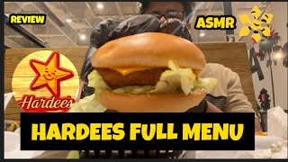 Trying Hardees Mouthwatering Spicy Chicken Tenders🔥  Cheeseburger Wrap  MustTry Fast Food [upl. by Yelmene]