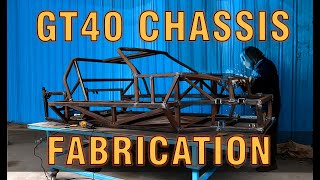 GT40 Chassis Fabrication Part2 [upl. by Arahat]