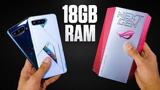 ROG Phone 5 Ultimate Unboxing  So Fast its Funny [upl. by Aron]