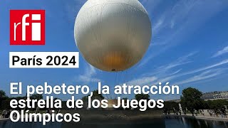 París 2024 el pebetero la atracción estrella de los Juegos Olímpicos • RFI Español [upl. by Thibault109]