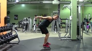 Dumbbell Triceps Kickback  HASfit Triceps Exercise Demonstration  Tricep Kick Backs [upl. by Groh193]