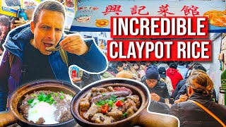 HONG KONG STREET FOOD  I ate CLAYPOT RICE at the most FAMOUS SPOT in the city Heres what happened [upl. by Amand]