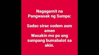 Pangwasak ng sumpa [upl. by Nicolea]