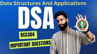 DSA Important Questions Vtu 2022Scheme 3rd sem📝💯 [upl. by Erwin]