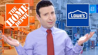 Home Depot vs Lowes  Which is Better [upl. by Hodgson]