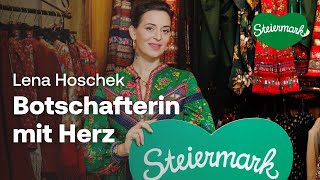 Von Altaussee inspiriert Lena Hoscheks Weg zur FashionIkone  Botschafterin mit Herz 💚 [upl. by Adin]