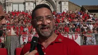 Calcio Storico Fiorentino 2022  finale Azzurri Rossi  24 giugno 2022 [upl. by Zealand]