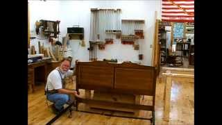 Making a Queen Bed Headboard from two Twin Bed Headboards Andrew Pitts FurnitureMaker [upl. by Ardussi]