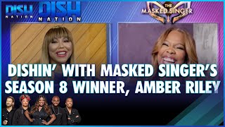 Masked Singer Winner Amber Riley Dishes on Her Time As The Harp [upl. by Anivad]