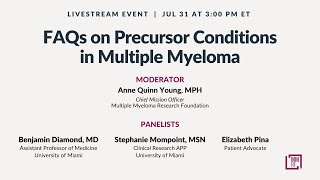 FAQs on Multiple Myeloma Precursor Conditions [upl. by Picardi]