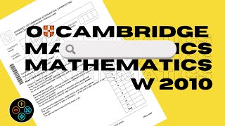 O Level Math D October November 2010 Paper 2 402422 [upl. by Craggie]