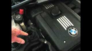 BMW adding coolant  low coolant warning light by froggy [upl. by Kirred407]