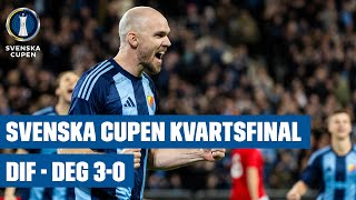 Highlights Djurgården  Degerfors 30  Svenska Cupen herr 2024  Kvartsfinal [upl. by Warms722]