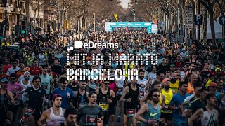 eDreams MITJA MARATÓ BCN 2023  AFTERMOVIE [upl. by Fischer]