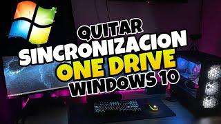 👉 Como QUITAR la SINCRONIZACION de ONE DRIVE en WINDOWS 10 🔥 [upl. by Evoy]