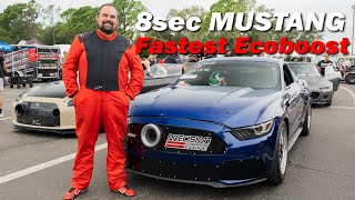 Mustang Ecoboost World Record  Fastest 4cyl Mustang [upl. by Renfred44]