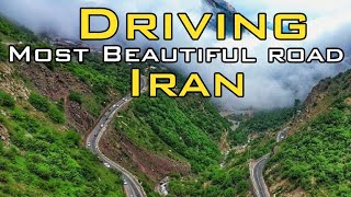 Driving in Iran  Chalus Iran’s Most beautiful Road جاده چالوس ، زیباترین جاده ایران [upl. by Etteyafal]