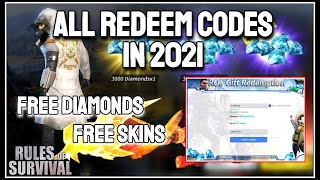 HOW TO GET FREE DIAMONDS AND SKINS  REDEEM CODES IN ROS 2021 [upl. by Mizuki]