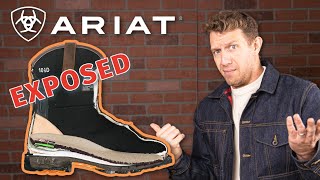 ARIAT WORKHOG Review CUT IN HALF The Best Ariat Work Boot [upl. by Mihe290]