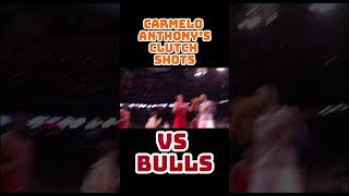 Who else misses clutch Carmelo knicks nba bulls msg newyork chicago [upl. by Luane]