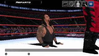 Smackdown Vs RAW 2011 Undertaker Attacks Masked Kane [upl. by Georgia]