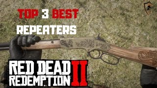 Top 3 Best Repeaters in Red Dead Redemption 2  Best Repeaters Ranked [upl. by Neelahtak]