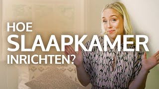 SLAAPKAMER INRICHTEN doe je zo [upl. by Aihtnic]