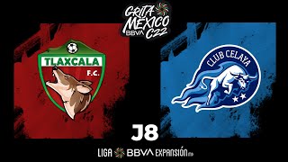 Resumen  Tlaxcala 0  1 Celaya  Jornada 8 – Grita México C22  Liga BBVA Expansión MX [upl. by Beaufort]