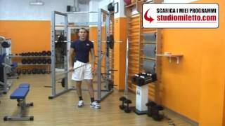 Front Squat con Bilanciere Tutorial [upl. by Ellie]