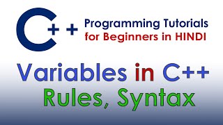 Variables in C  Declaration Initialization  C Tutorials for Beginners [upl. by Ennayar]