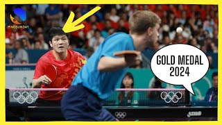 Final  Fan Zhendong vs Truls Moregard  Paris Olympics 2024 [upl. by Wyon]