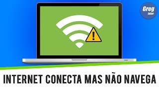 Internet conecta mas não navega [upl. by Tonl]