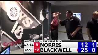 14 PERFECT DARTS ON THE TROT  9 Darter missed On D12  Alan Norris [upl. by Gay]