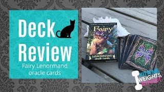 Fairy Lenormand Oracle Cards  Review [upl. by Dent]