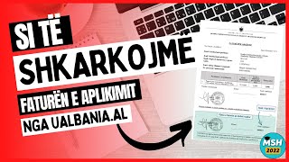 Si të shkarkojmë faturën e aplikimit nga Portali UAlbania Matura 2023 [upl. by Arbas]