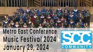 MetroEast Conference Music Festival 2024  January 29 2024 [upl. by Ramona]