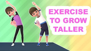 Grow Taller With Fun Exercise  Exercise At Home Kids Exercise [upl. by Eckmann610]