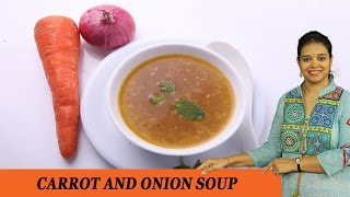 CARROT AND ONION SOUP  Mrs Vahchef [upl. by Daryn845]