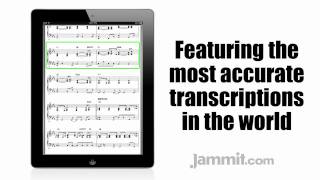 Jammit ipad iphone app Daniel Powter Video Bad Day quotlearn to play pianoquot [upl. by Nonnahc]