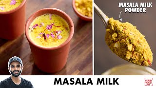 Masala Milk Recipe  Homemade Masala Doodh Powder  मसाला दूध पाउडर और मसाला दूध  Chef Sanjyot Keer [upl. by Leumek32]