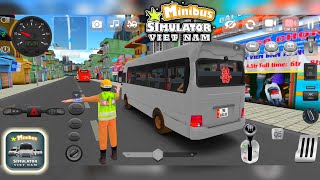 Minibus Simulator Vietnam  Car Hyundai County  Skins Màu bạc  GP40 [upl. by Shawna]